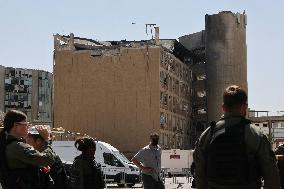Iranian Strike Hits Soroka Medical Center - Israel