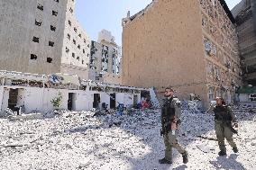 Iranian Strike Hits Soroka Medical Center - Israel