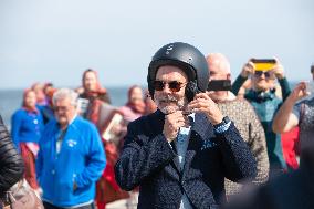 President of Estonia visited Kihnu island