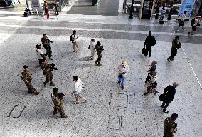 Illustration - Security Measures Implemented at Gare du Nord - Paris
