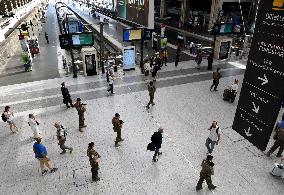 Illustration - Security Measures Implemented at Gare du Nord - Paris