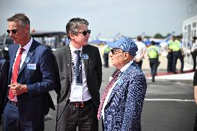 President Macron At Paris Air Show - Le Bourget