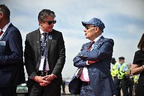 President Macron At Paris Air Show - Le Bourget