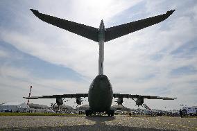 President Macron At Paris Air Show - Le Bourget
