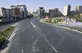 Scene in Tehran