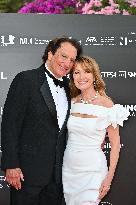 Filming Italy 2025 Red Carpet - Day 2 - Italy