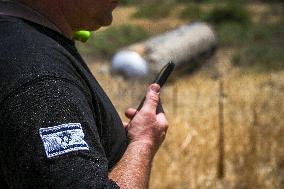 Iranian Ballistic Missile Remains - Israel