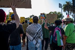 Protests Against War On Iran - LA