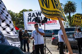 Protests Against War On Iran - LA