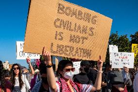 Protests Against War On Iran - LA