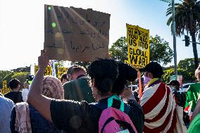 Protests Against War On Iran - LA