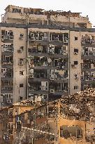 Aftermath Of Iranian Ballistic Missile Strike - Israel