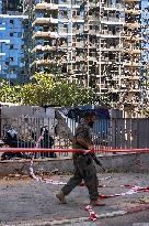 Aftermath Of Iranian Ballistic Missile Strike - Israel