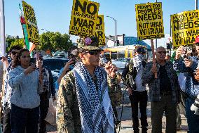 Protests Against War On Iran - LA