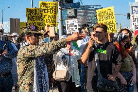 Protests Against War On Iran - LA
