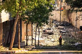 Aftermath Of Iranian Ballistic Missile Strike - Israel