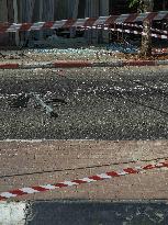 Aftermath Of Iranian Ballistic Missile Strike - Israel