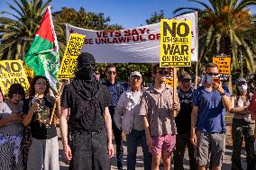 Protests Against War On Iran - LA
