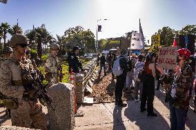 Protests Against War On Iran - LA