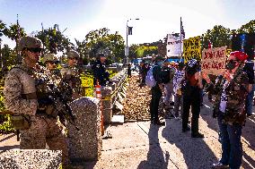 Protests Against War On Iran - LA
