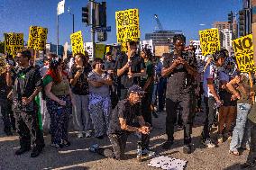 Protests Against War On Iran - LA
