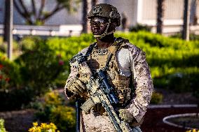 Protests Against War On Iran - LA