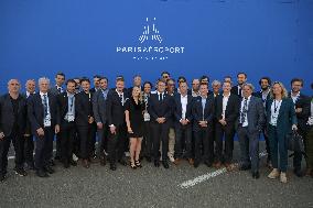 President Emmanuel Macron Visits the 55th Paris Air Show - Le Bourget