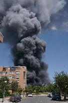 Fire At LEA Factory - Spain