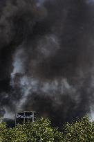 Fire At LEA Factory - Spain