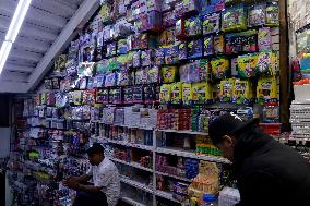 School Supplies Shop Illustrations - Mexico