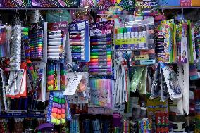 School Supplies Shop Illustrations - Mexico