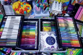 School Supplies Shop Illustrations - Mexico