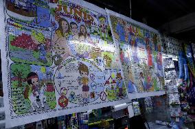 School Supplies Shop Illustrations - Mexico