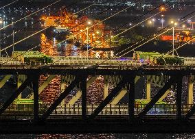 Changtai Yangtze River Bridge Load Test