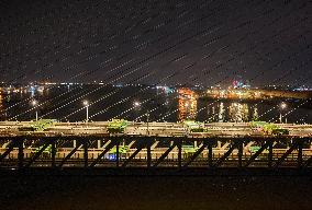 Changtai Yangtze River Bridge Load Test