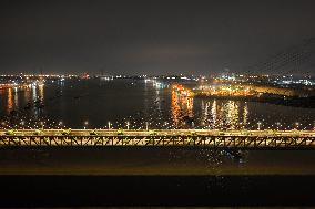 Changtai Yangtze River Bridge Load Test