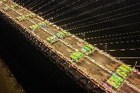 Changtai Yangtze River Bridge Load Test