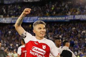 Independinete Santa Fe goes to the Final of the BetPlay Dimayor League - Independiente Santa Fe vs Millonarios F.C