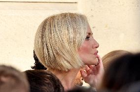Emmanuel And Brigitte Macron Celebrate France Music Week - Paris