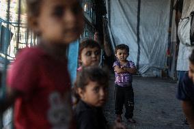 Gaza City Displaced Children - Palestine