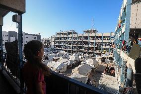 Gaza City Displaced Children - Palestine