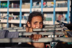 Gaza City Displaced Children - Palestine