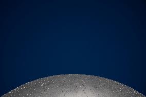 The Olympic Cauldron  at the Tuileries Garden - Paris