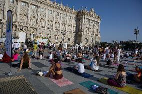 International Yoga Day - Madrid