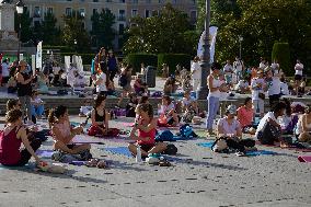 International Yoga Day - Madrid