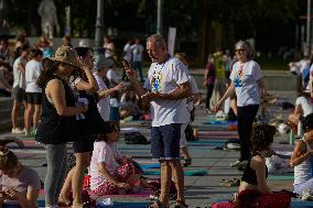 International Yoga Day - Madrid