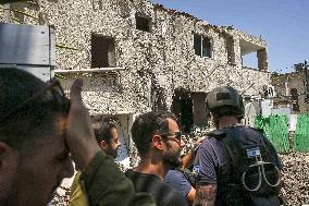 Iranian Drone Strike Tabariyeh - Israel