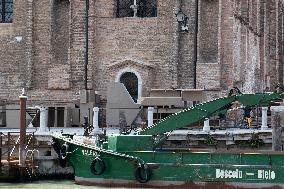 Preparations For The Bezos Wedding - Venice