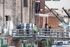 Preparations For The Bezos Wedding - Venice