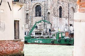Preparations For The Bezos Wedding - Venice